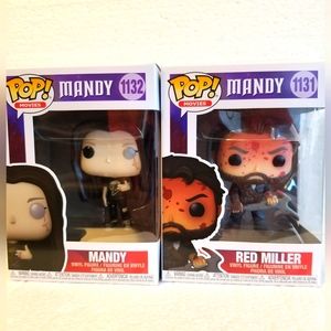 Funko pop! Lot Movies Mandy " Red Miller and Mandy " new,original